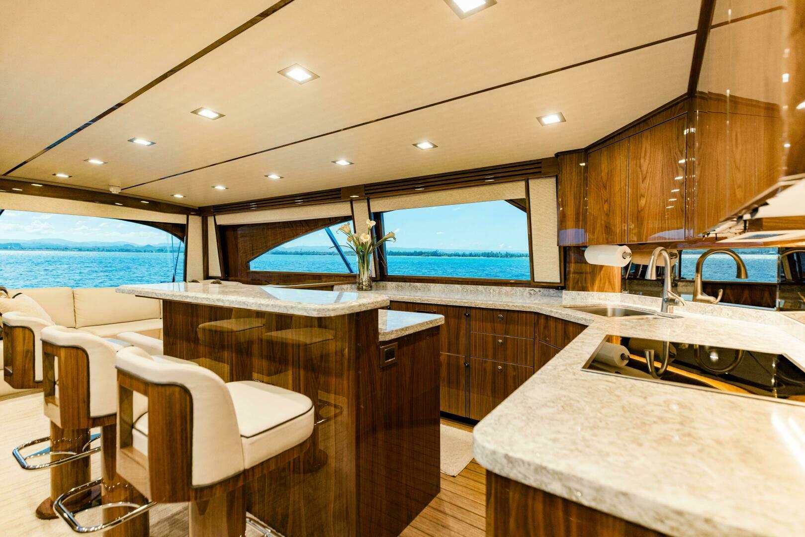 2020 Viking 72 Enclosed Bridge - Image 9