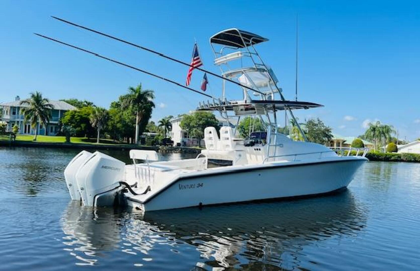 1999 Venture 34 Walkaround with Tower - Image 9