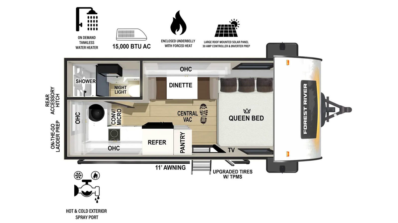 2025 Forest River R-Pod RP-194 - Image 2