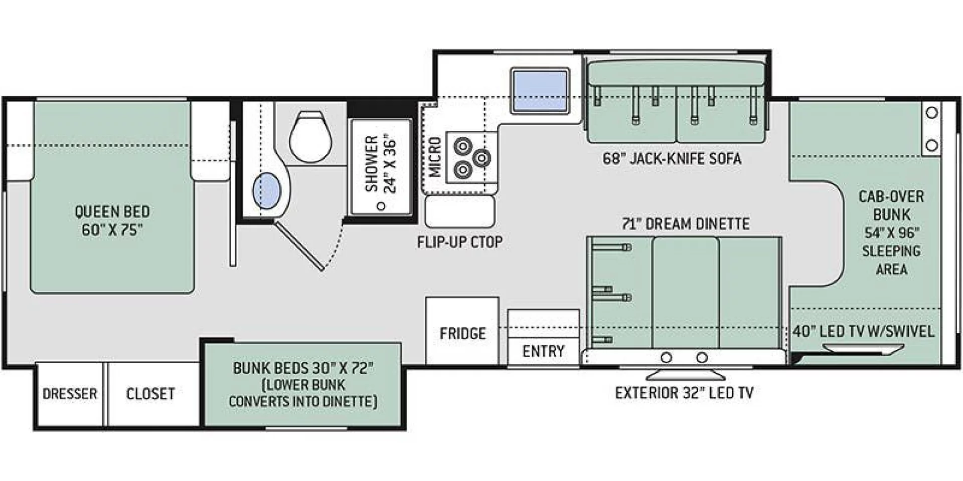 2019 THOR MOTOR COACH FREEDOM ELITE 30FE - Image 22