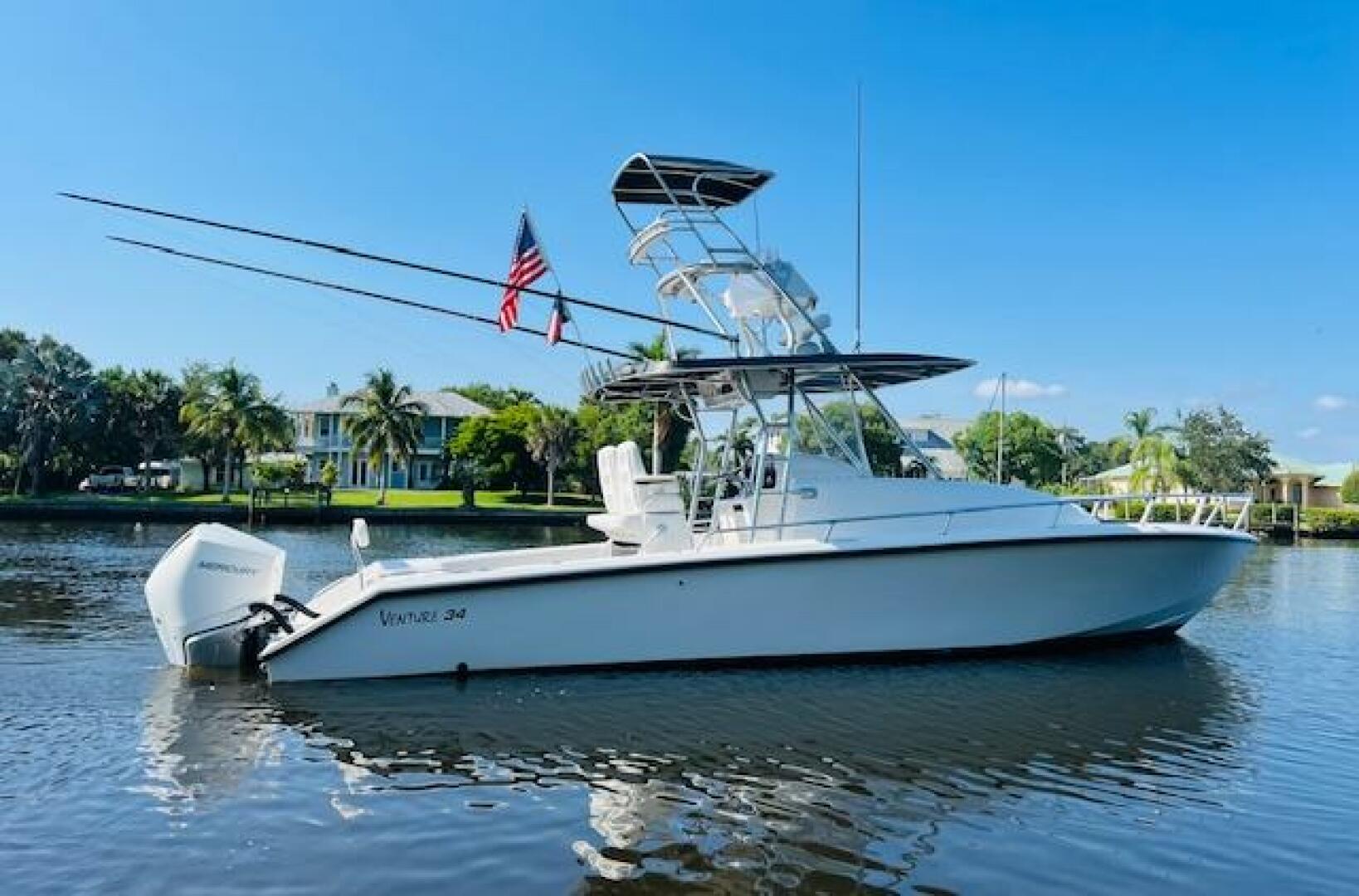 1999 Venture 34 Walkaround with Tower - Image 11