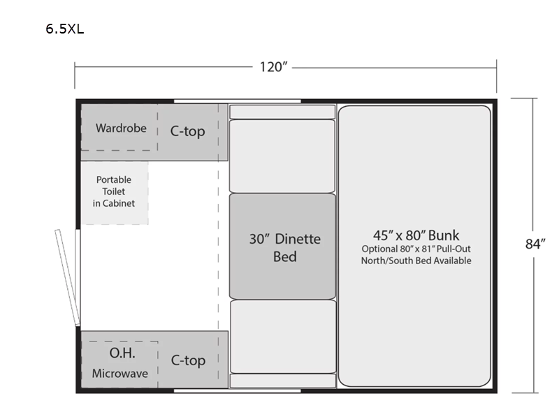 2024 Soaring Eagle ADLAR 6.5XL - Floorplan 1