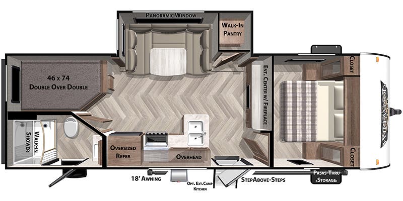 2022 Forest River WILDWOOD 240 BHXL - Image 2