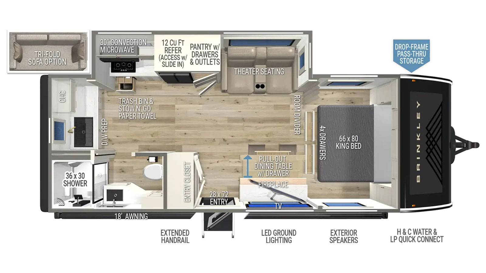 2027 Brinkley RV Model I 235 - Image 2