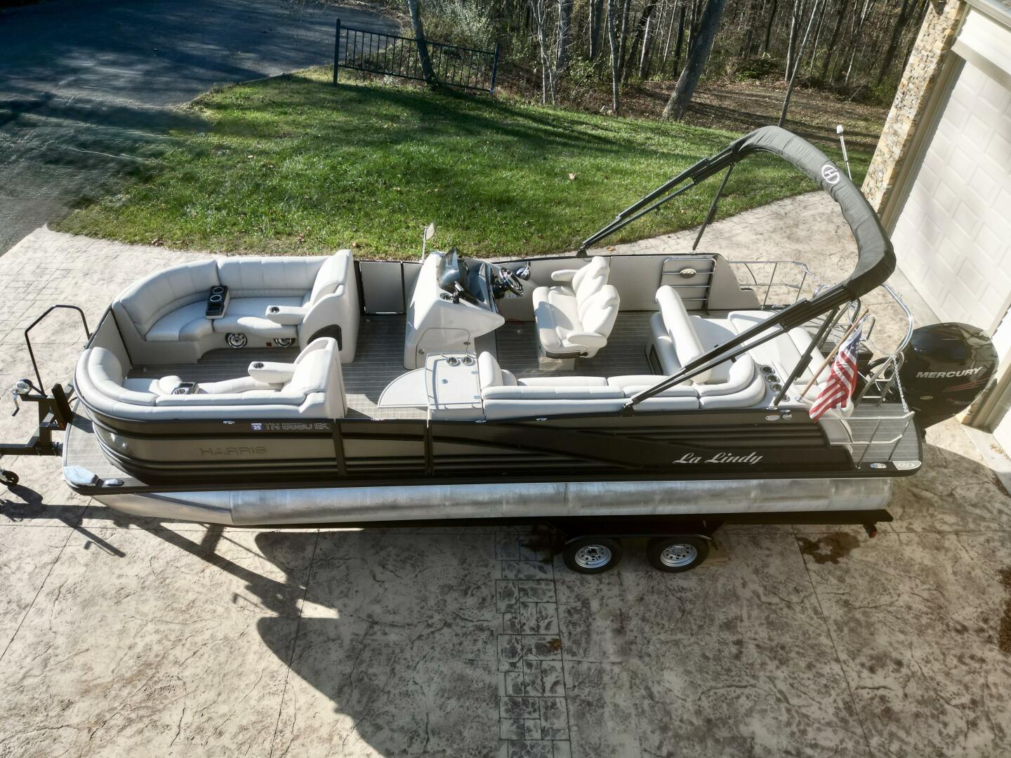 2016 Harris Grand Mariner 250 SLEC Tritoon - Image 8