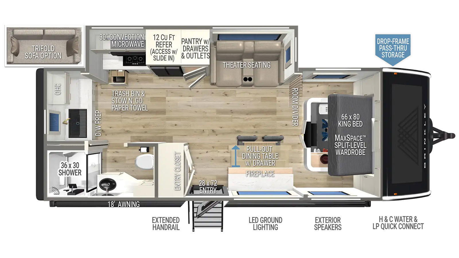 2026 Brinkley RV Model I 235 - Image 2