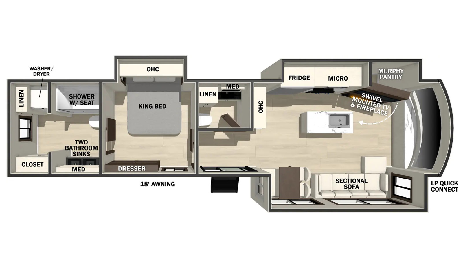 2026 Forest River Cedar Creek Cottage 40CFL2B - Image 2