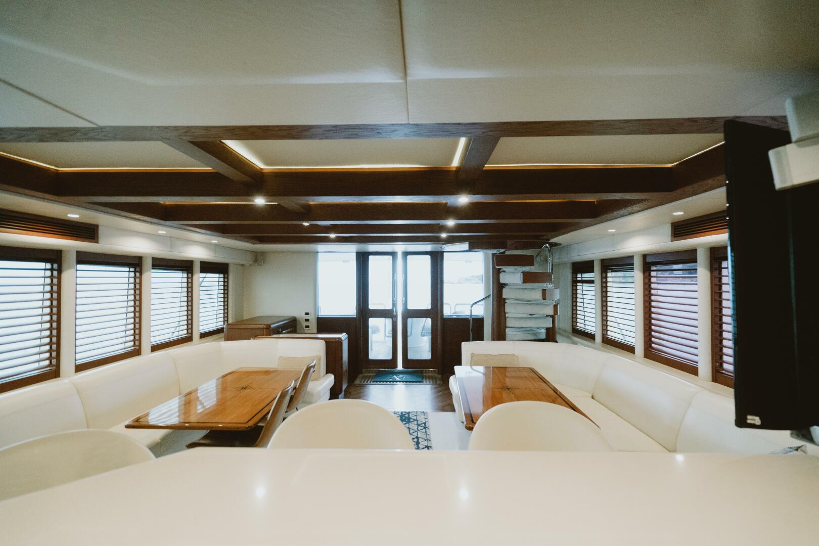 1996 Oceanfast 87 Enclosed Bridge Sportfish - Image 5