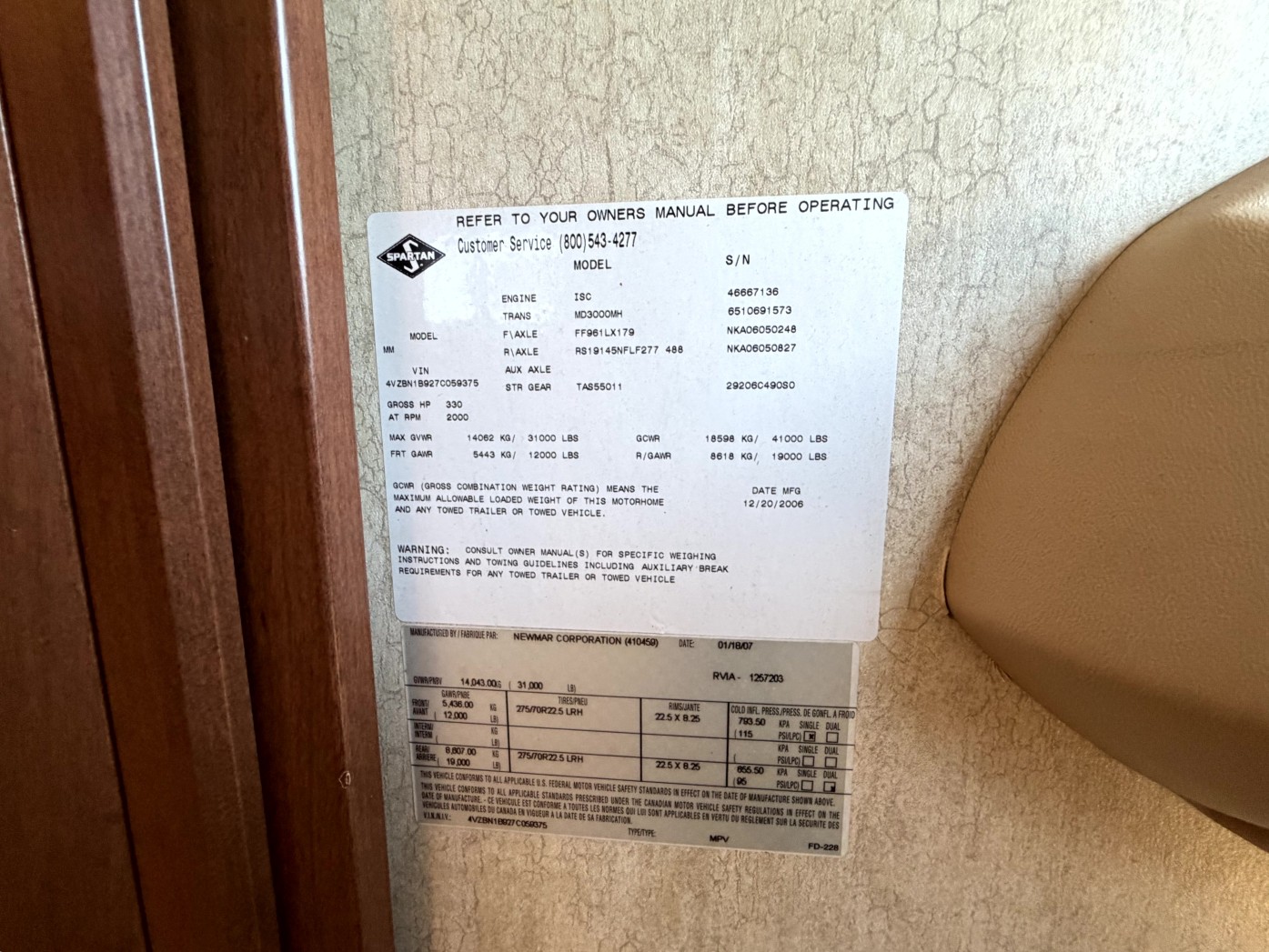 2007 Newmar Ventana 3933 - Image 22