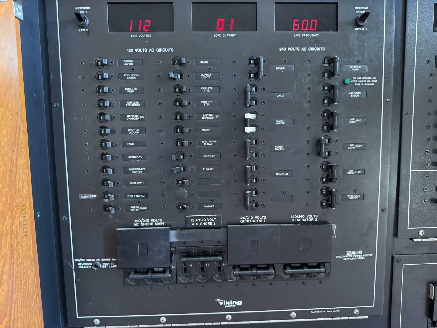 1995 Viking 58 Convertible - Image 85