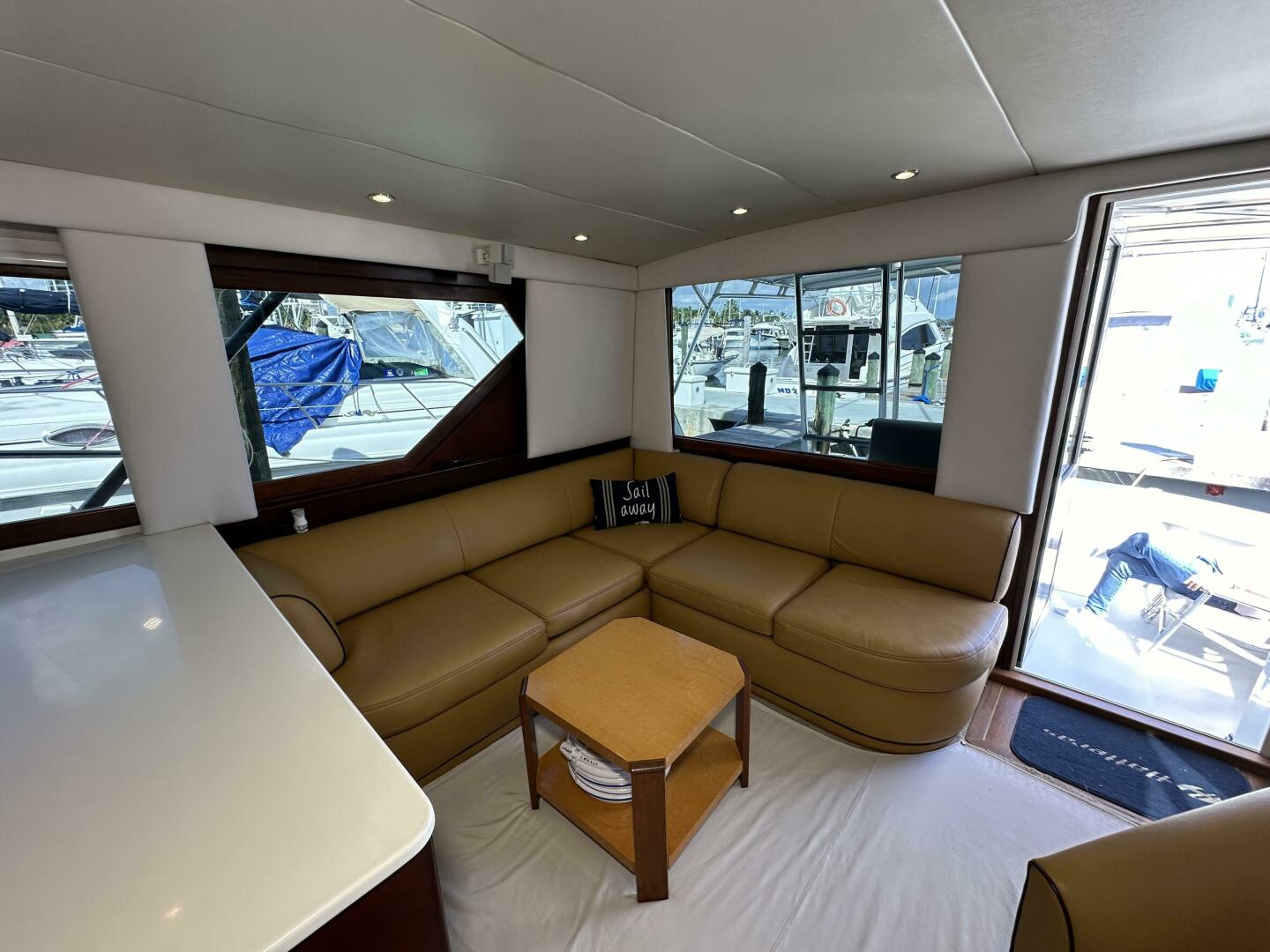 1992 Hatteras 50 Convertible - Image 52