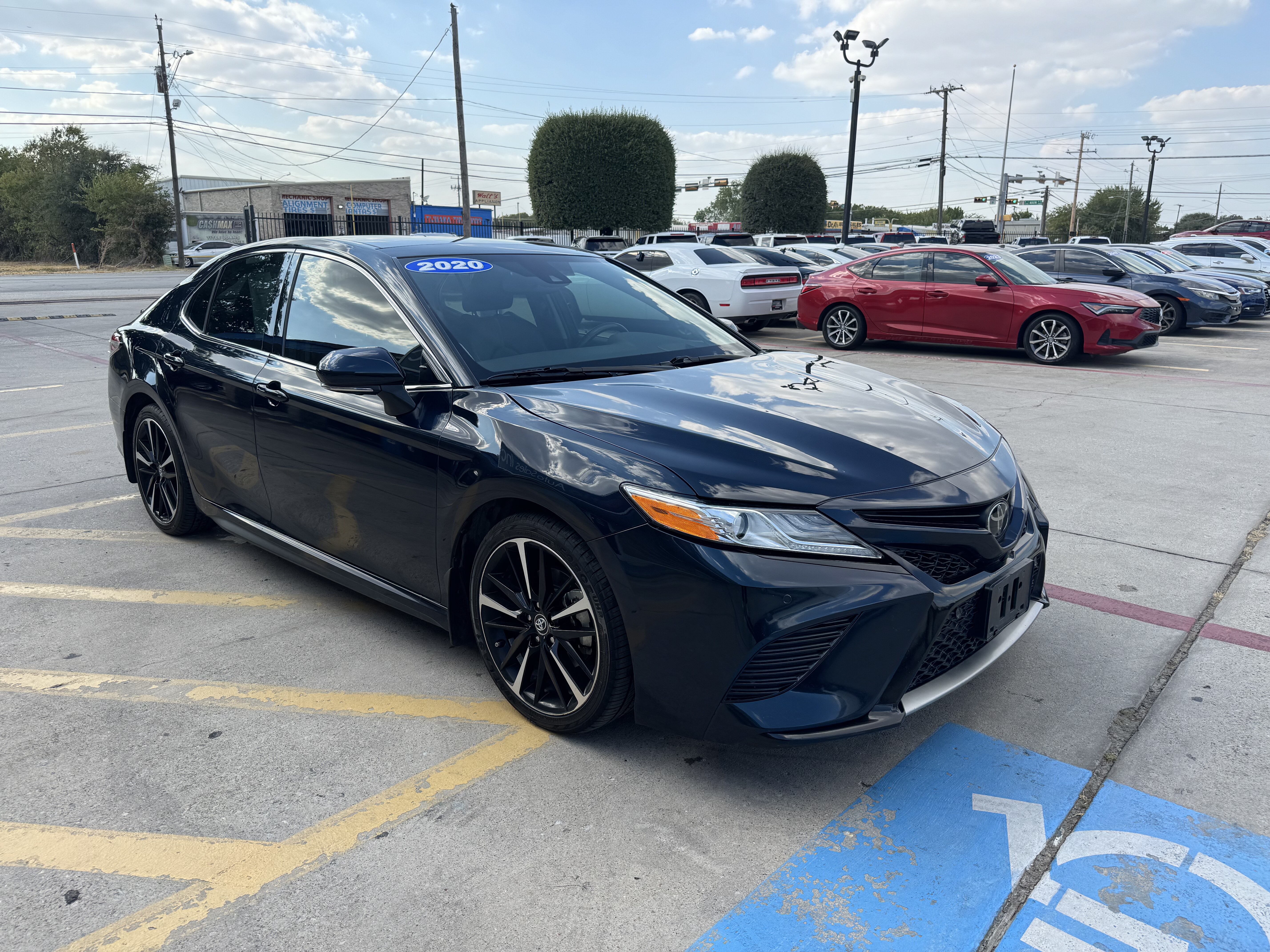 2020 Toyota Camry-4 Cyl. Sedan 4D SE - Image 4