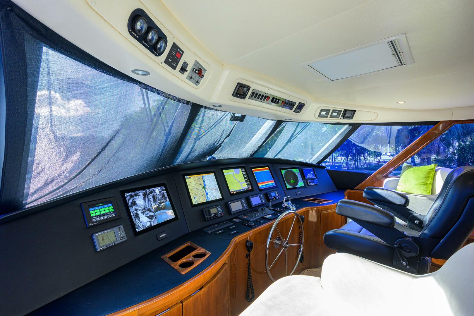 2014 Viking 76 Enclosed Bridge - Image 50