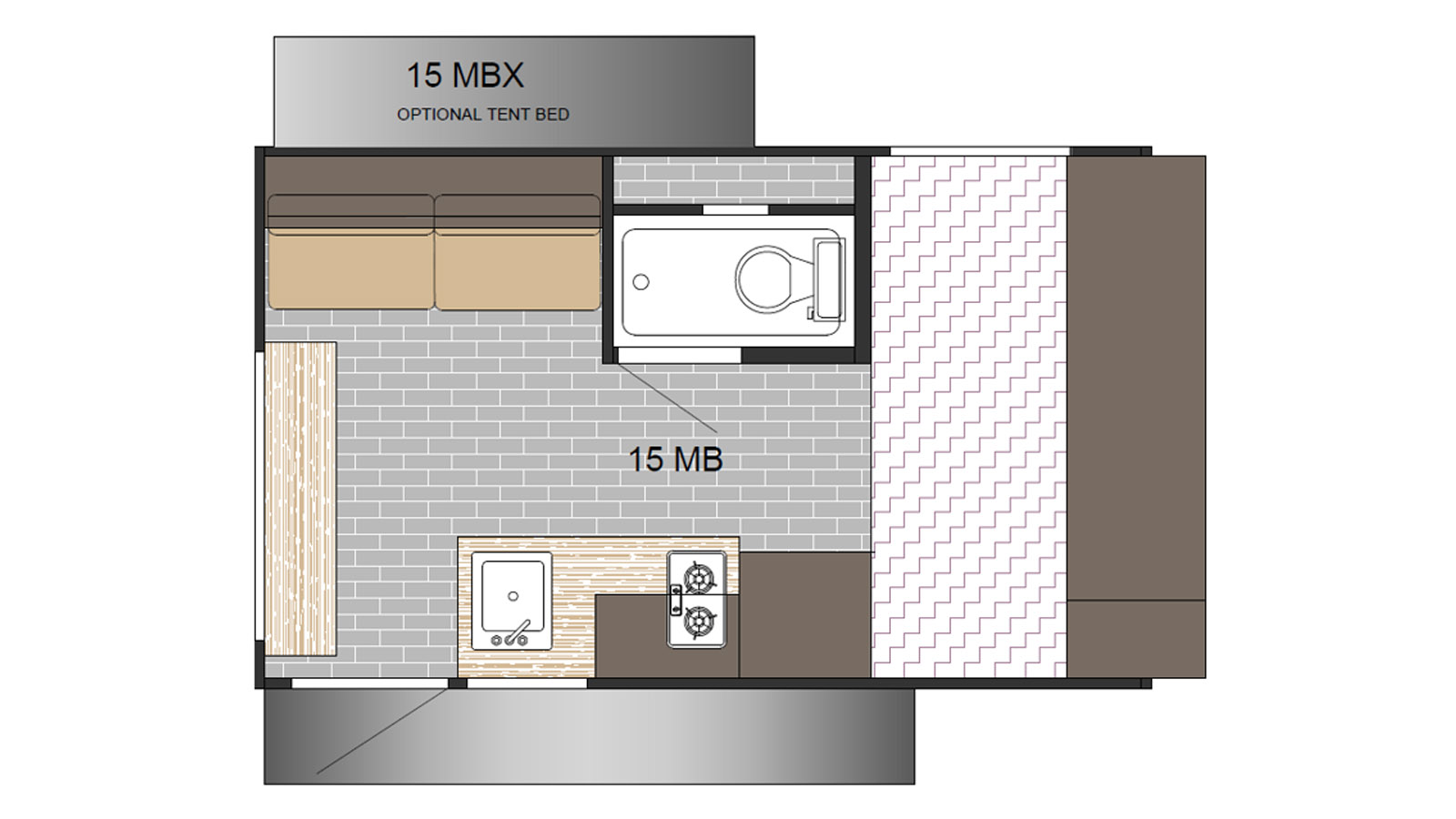 2025 SUNSET PARK RV SUN LITE 15MBX - Image 1