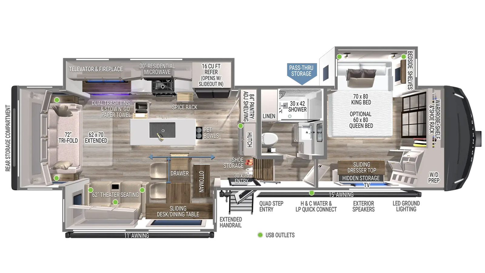2027 Brinkley RV Model Z 3100 - Image 2