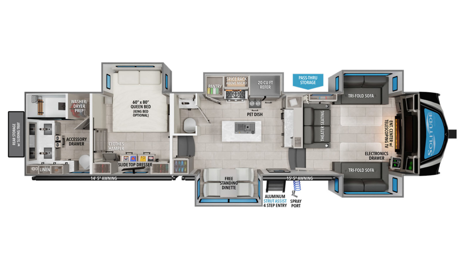 2026 Grand Design Solitude 380FL - Image 2