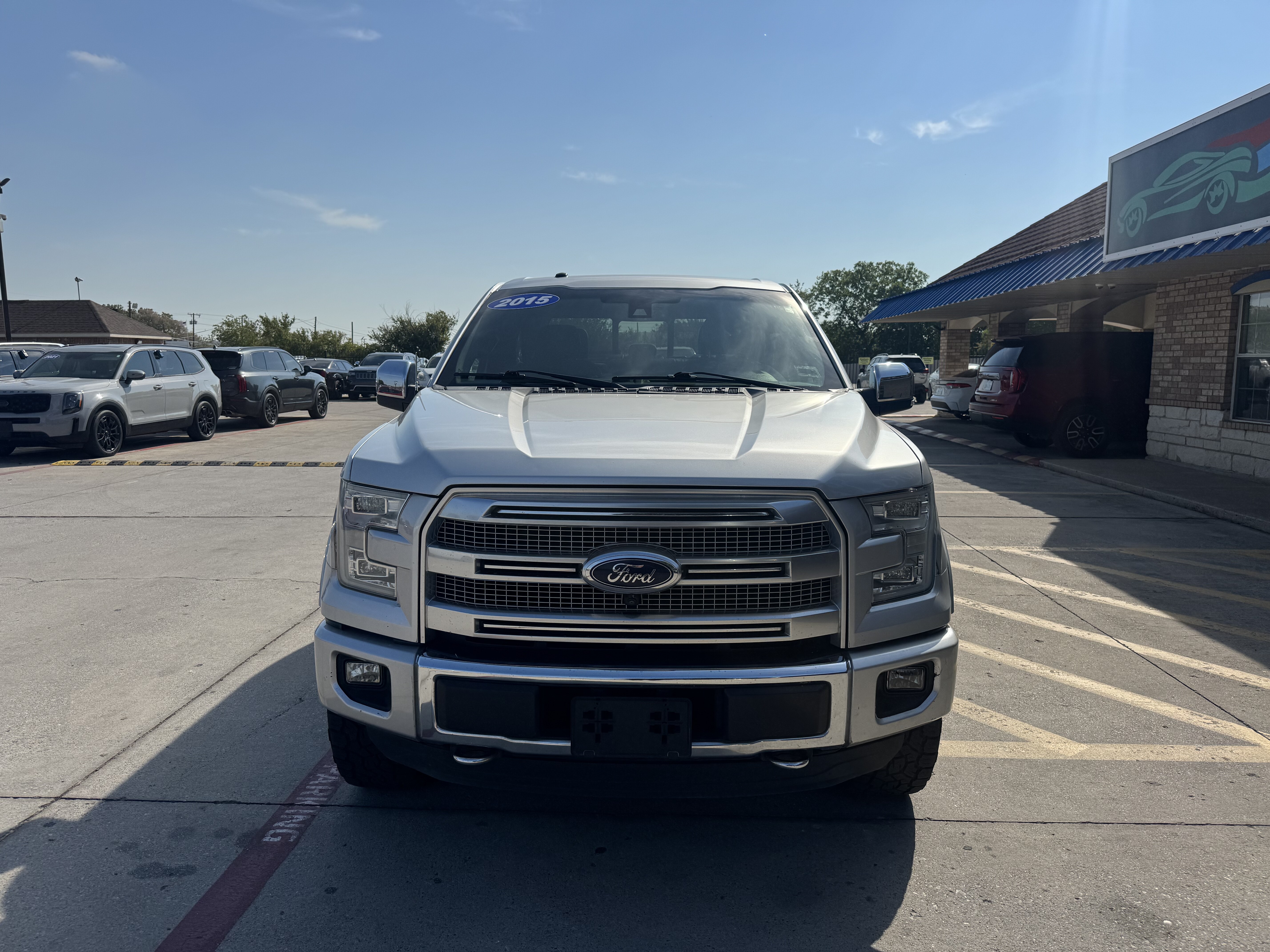 2015 Ford F150 Pickup Crew Cab Platinum 4WD - Image 3