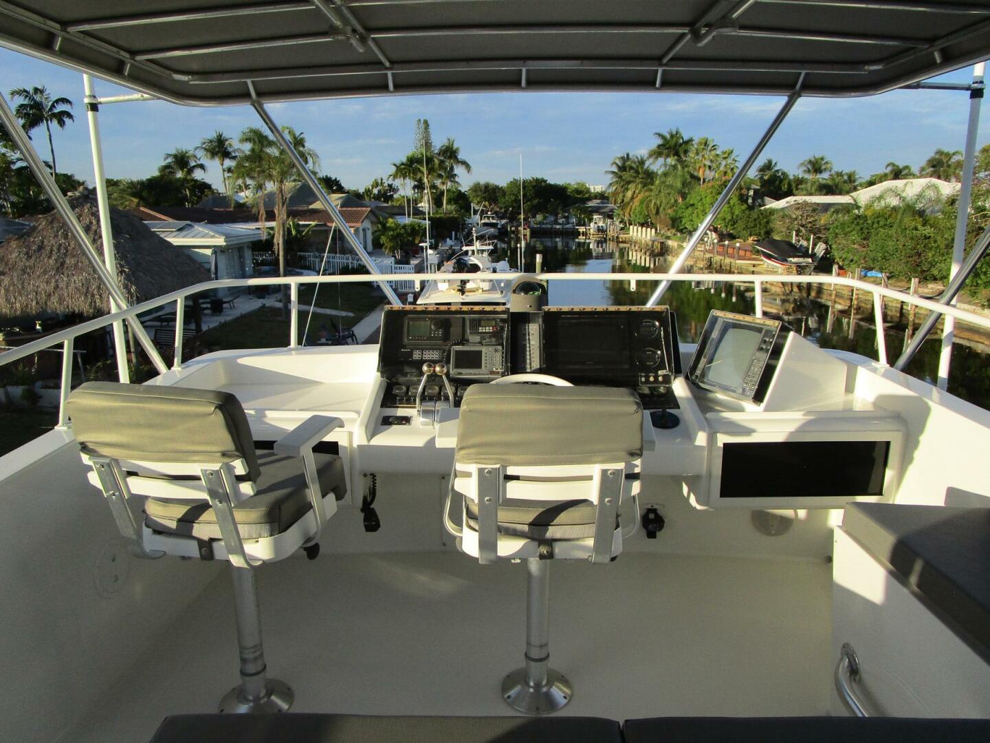 1990 Viking Cockpit Motor Yacht - Image 53