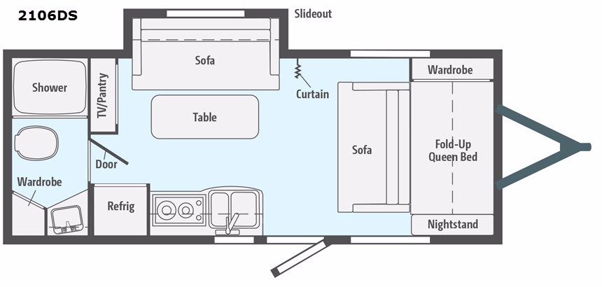 2017 Winnebago Micro Minnie 2106DS - Image 12