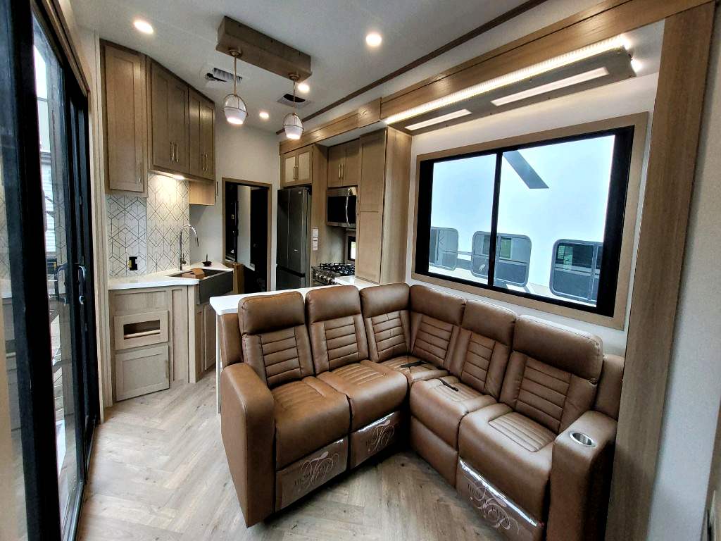 Interior of 2026 Keystone Raptor 444