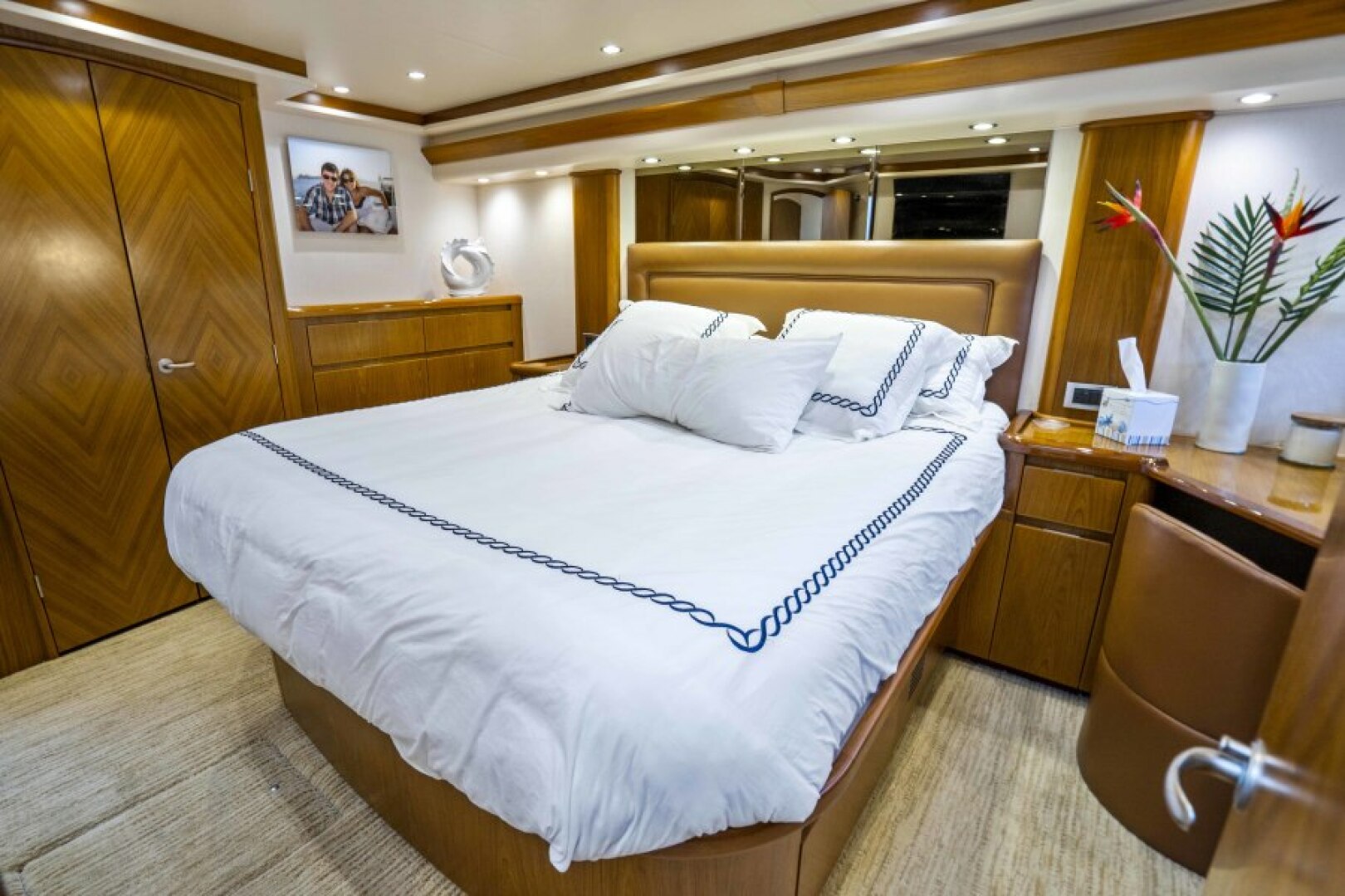 2011 Viking 70 Enclosed Bridge - Image 26