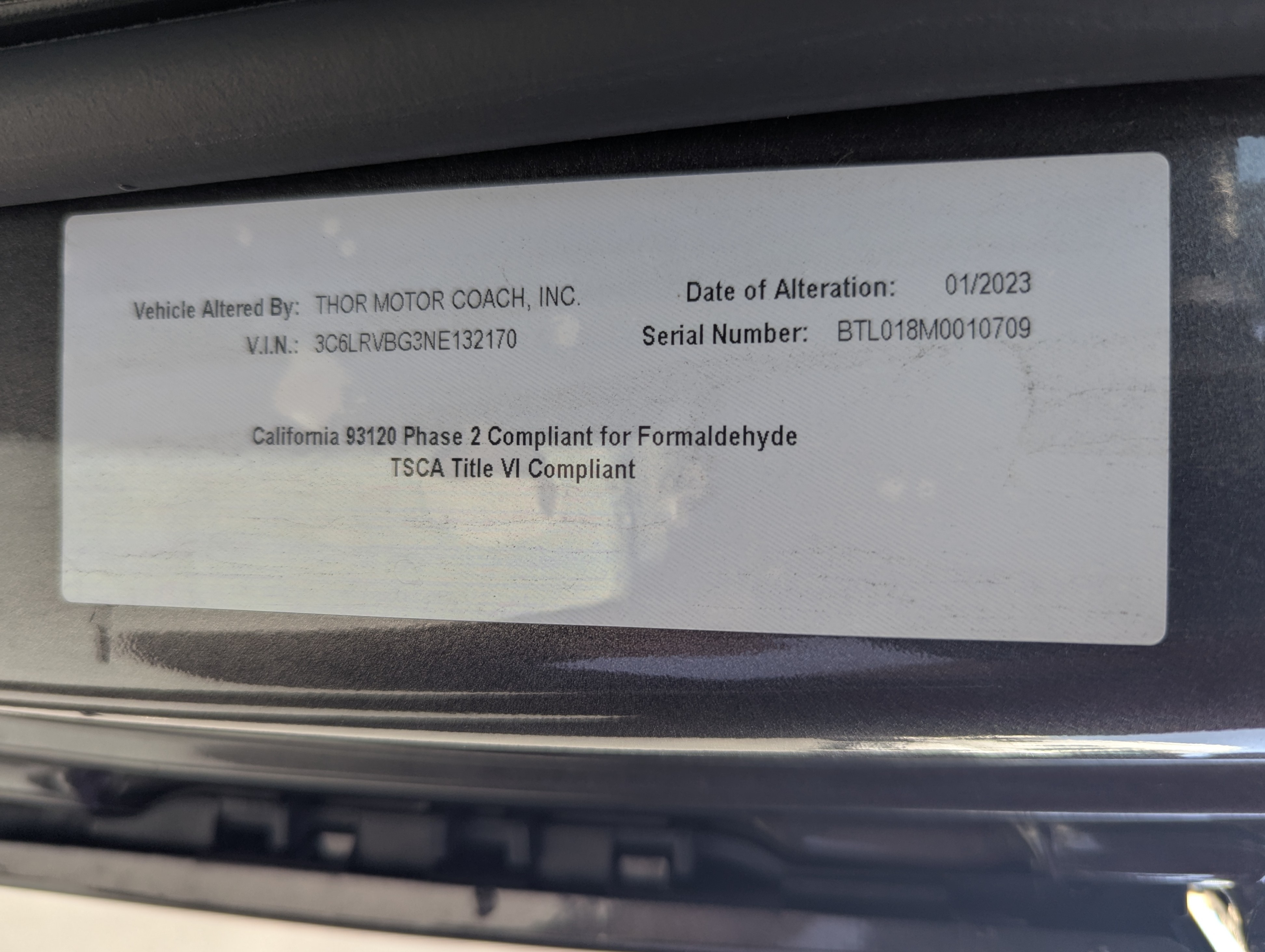 2023 Thor Motor Coach Scope 18M - Image 7