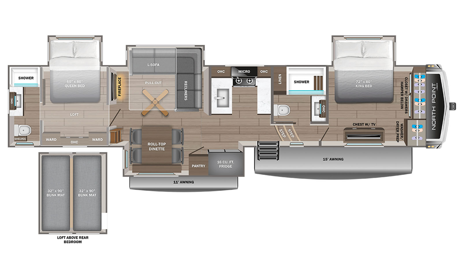 2027 Jayco North Point 395DSDB - Image 1