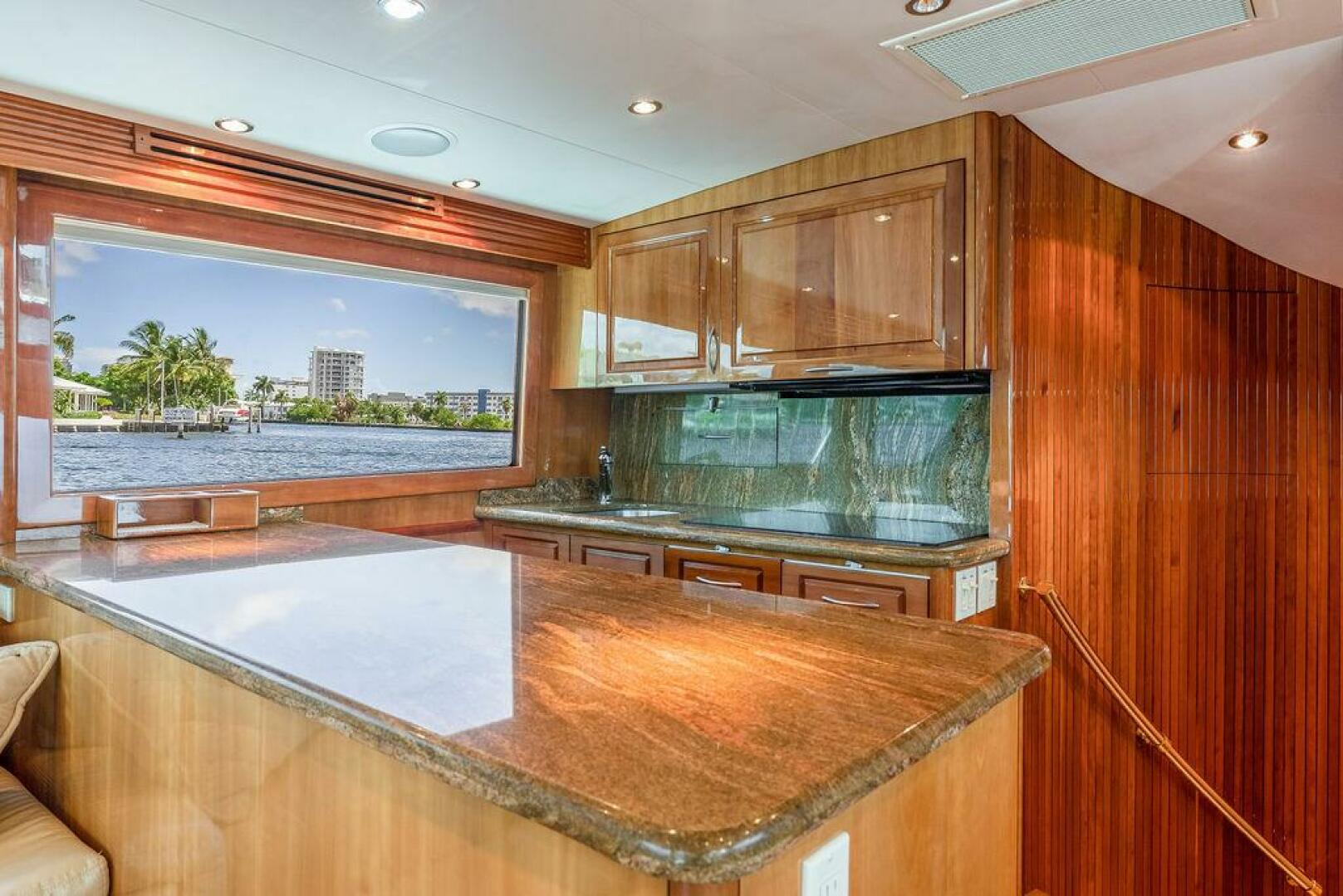 2005 Hatteras Enclosed Bridge - Image 13