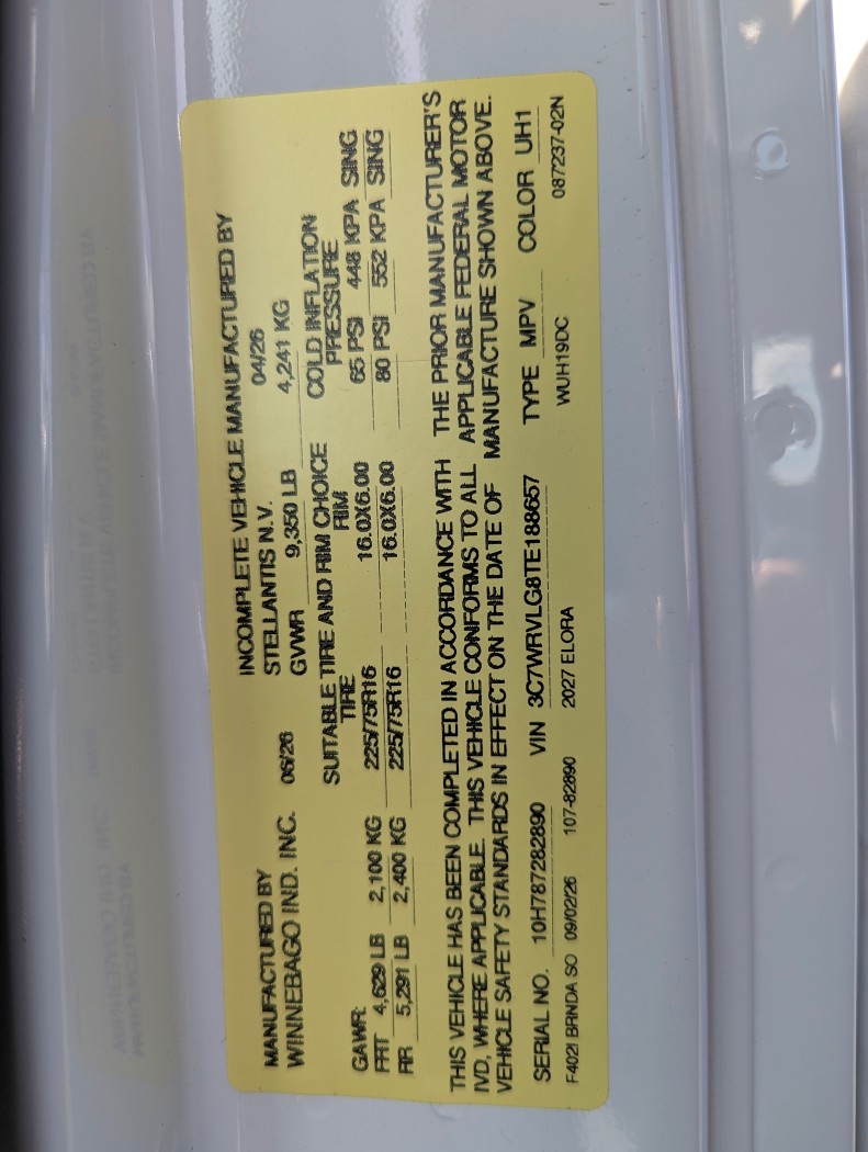 2027 Winnebago Elora 19DC - Image 26