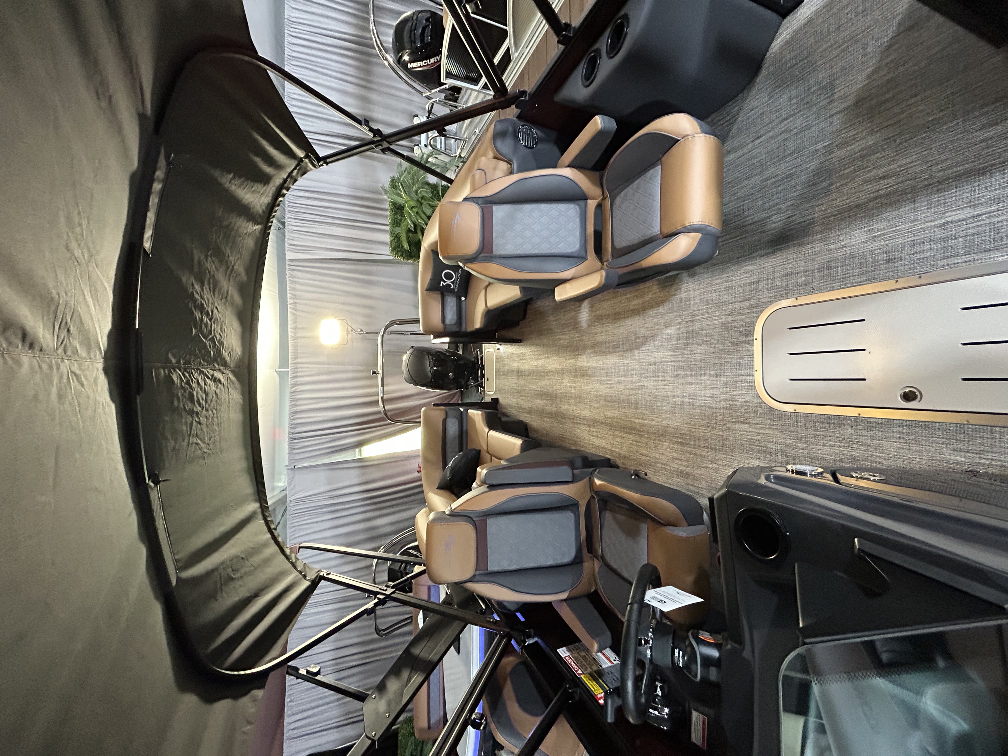 2027 Bennington 22 S Stern Radius - Quad Bench Luxe - Image 3