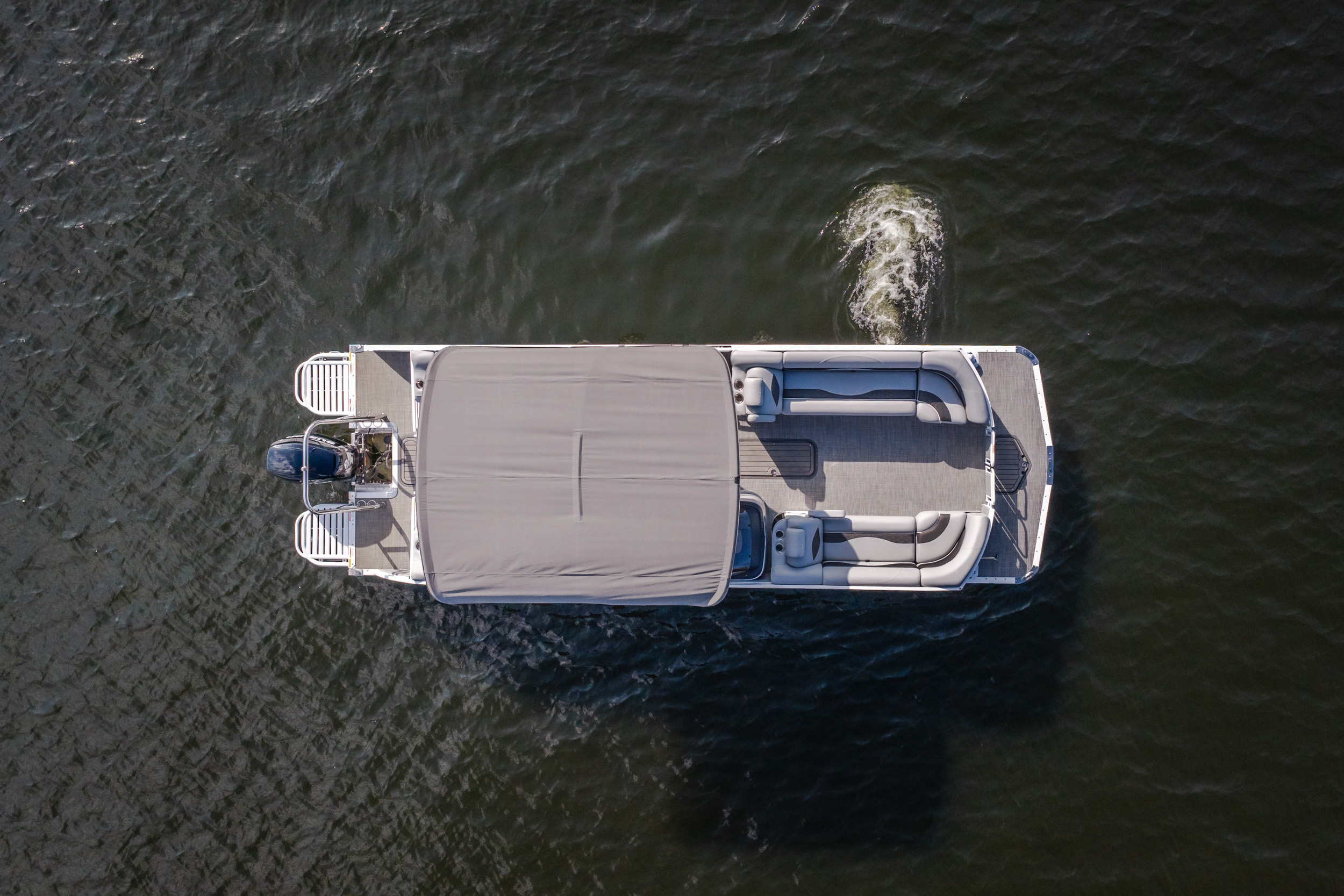 2025 JC Tritoon NepToon 25TT Sport DSL, Bow Chaise Arms - Image 13