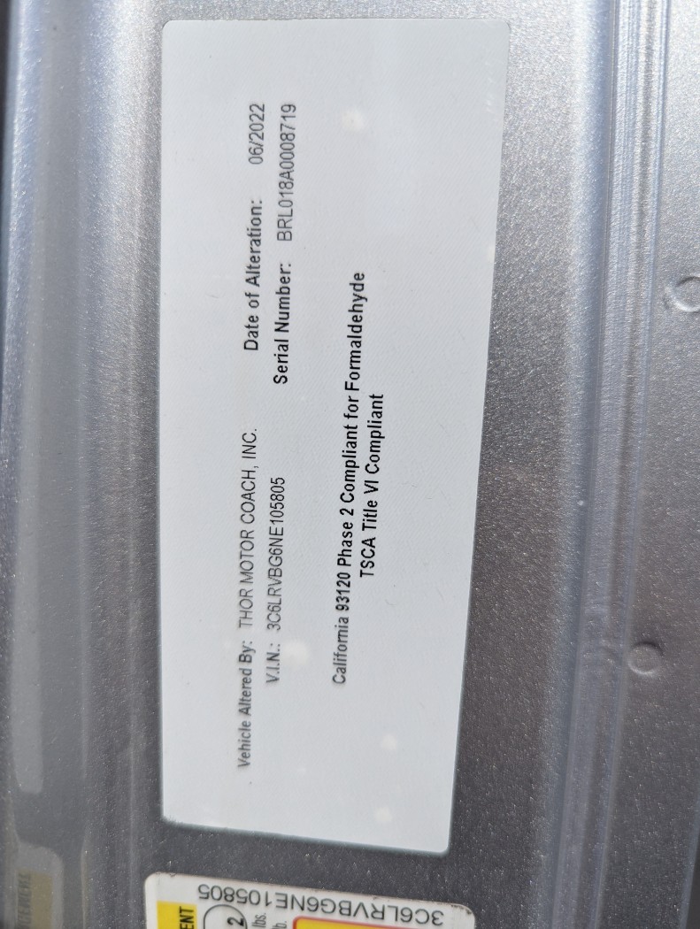 2023 Thor Motor Coach Rize 18A - Pop Top - Image 12