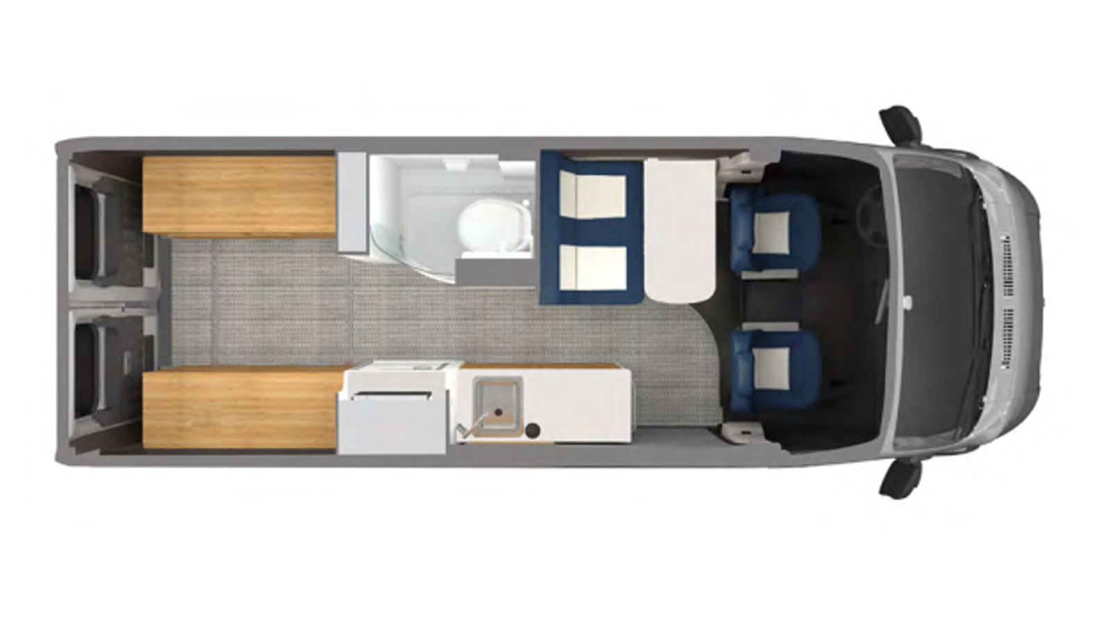 2023 Airstream Rangeline Base - Floorplan 1