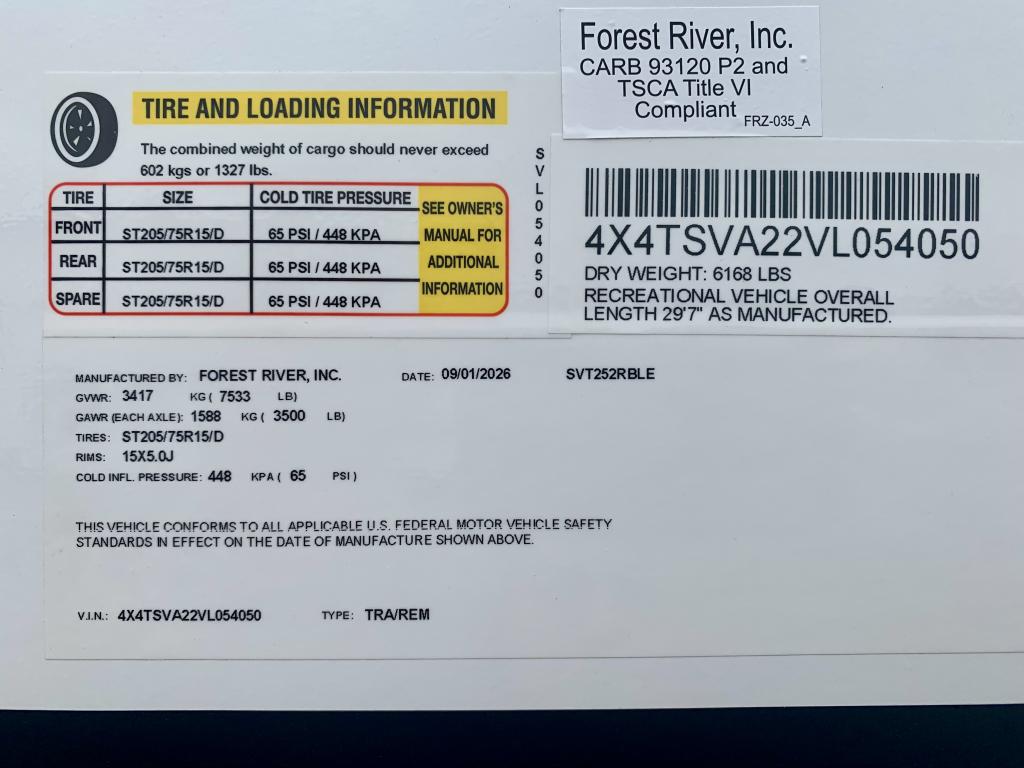 2027 Forest River Surveyor Legend 252RBLE - Image 79