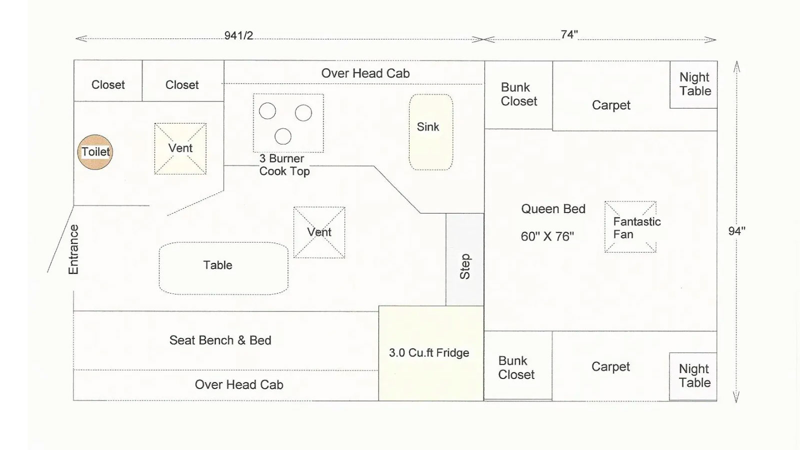 2027 Westland RV TRAVELAIRE 80W - Image 2