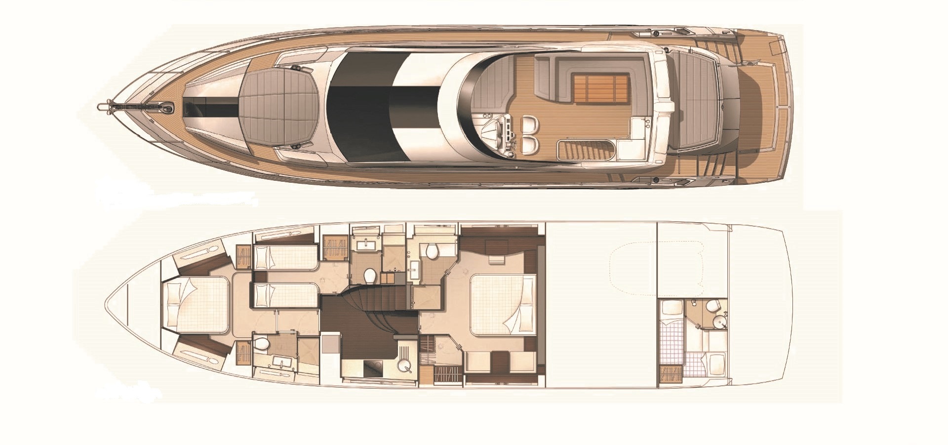 2015 Sunseeker Sport Yacht 68 - Image 50