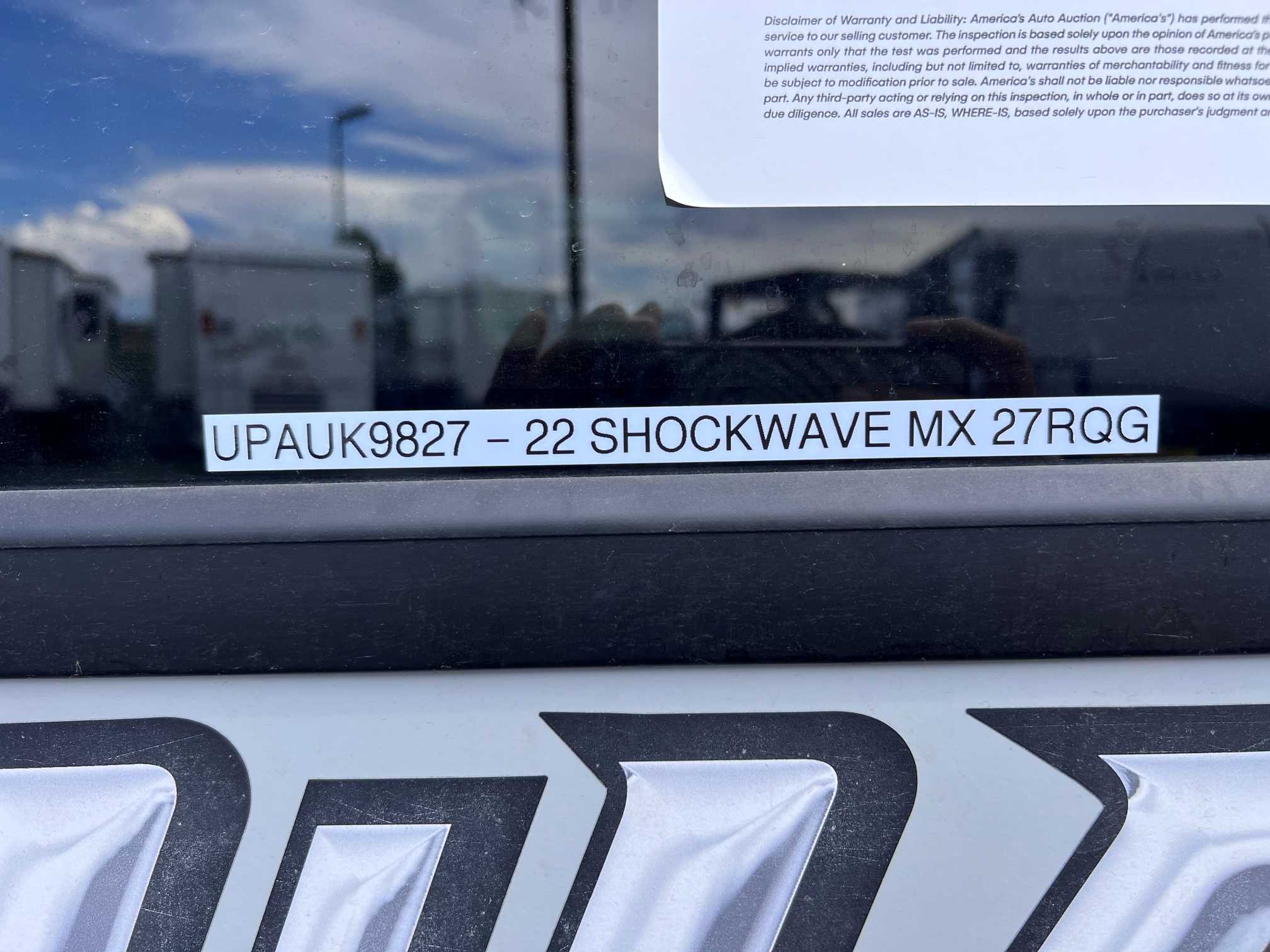 2022 Forest River Shockwave 27RQGMX - Image 1