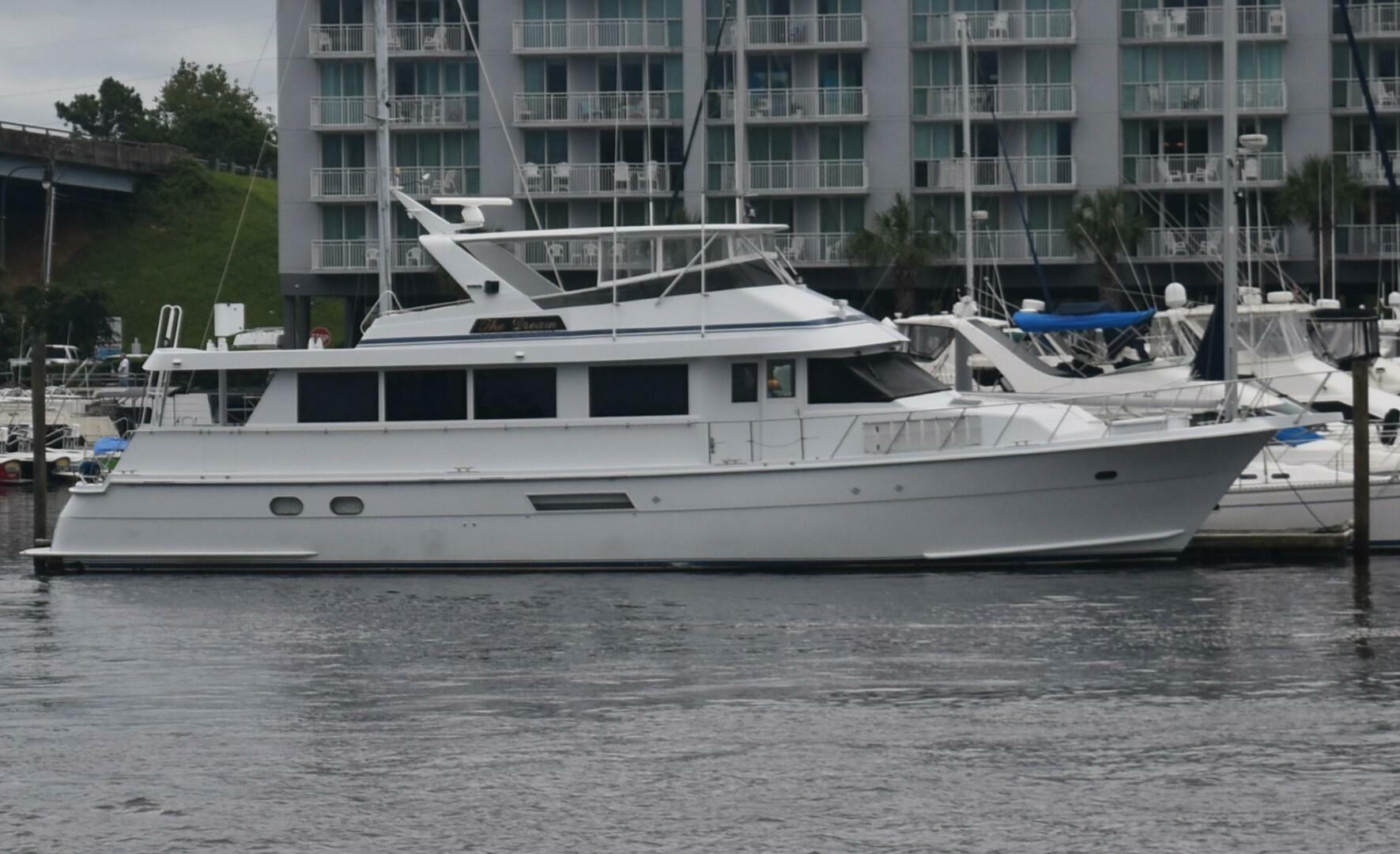 1998 Hatteras 74 Sportdeck - Image 1