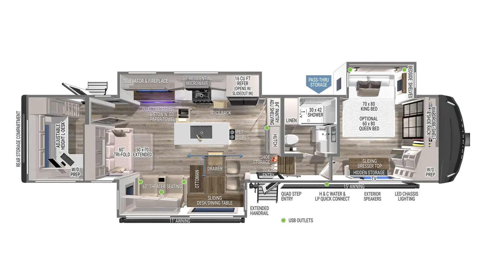 2026 Brinkley RV Model Z 3515 - Image 2