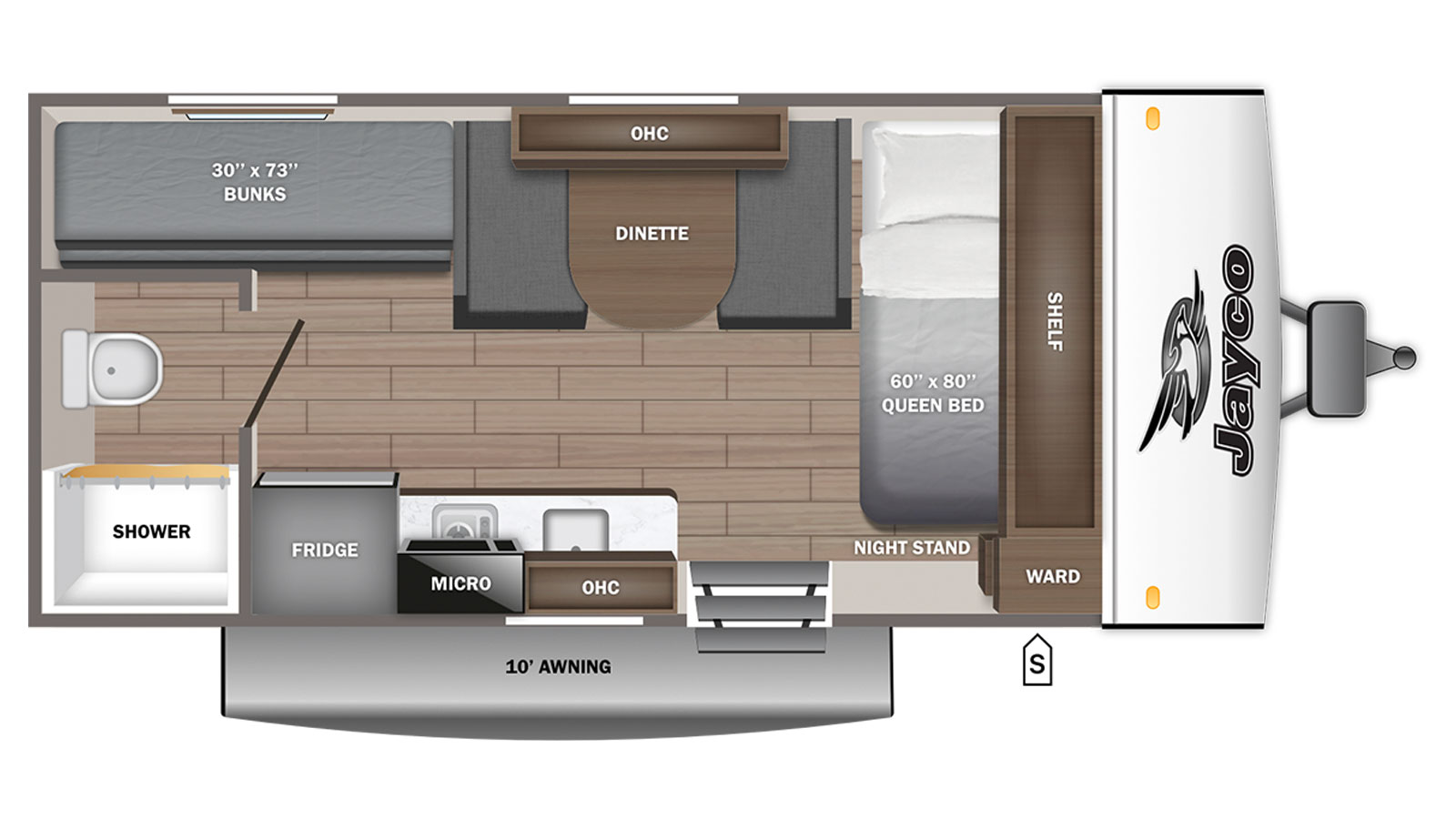 2027 Jayco Jay Feather Air SL 17BHSL - Image 2