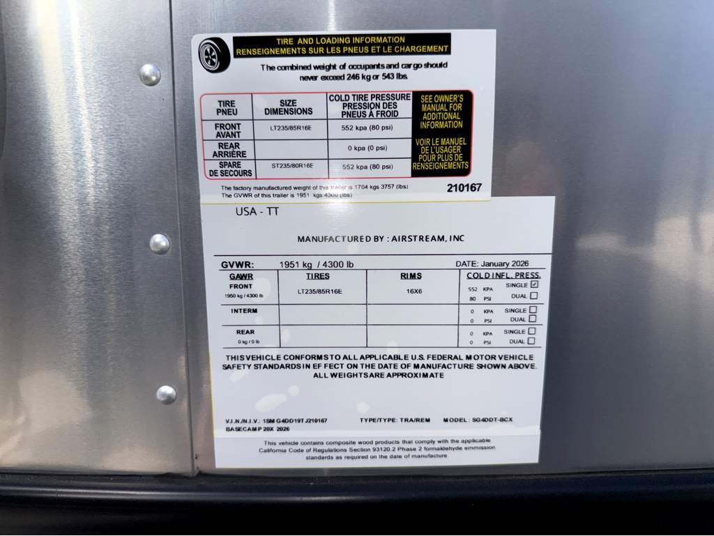 2026 AIRSTREAM Basecamp 20X - Image 7