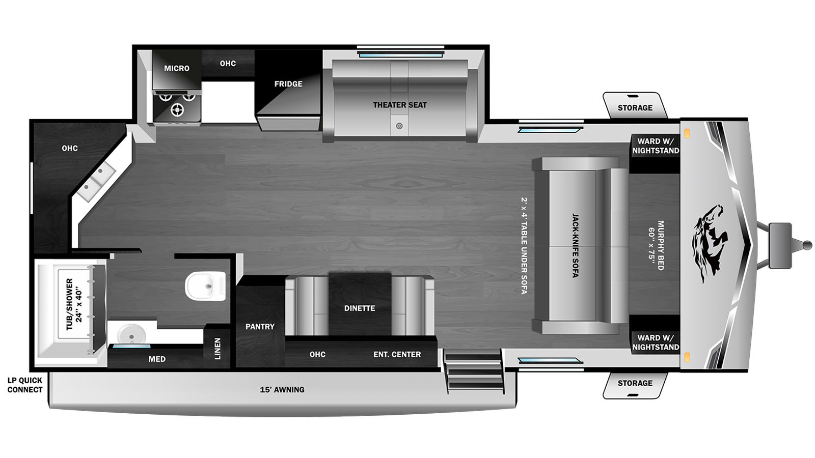 2026 Highland Ridge Range Lite 211RKM - Image 2