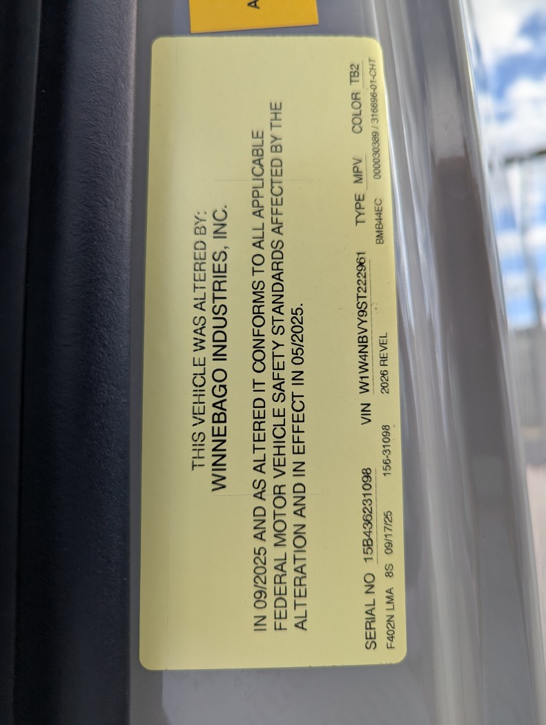 2026 Winnebago Revel 44EC - ATH Edition - Image 31