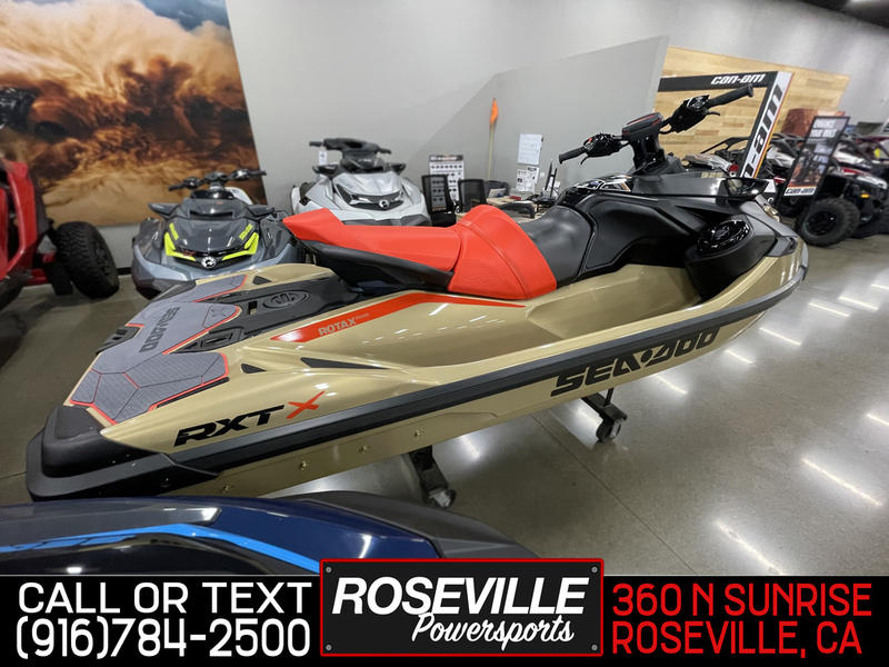 2025 Sea-Doo RXT-X™ 325 Metallic Tan / Lava Red Premium - Image 3