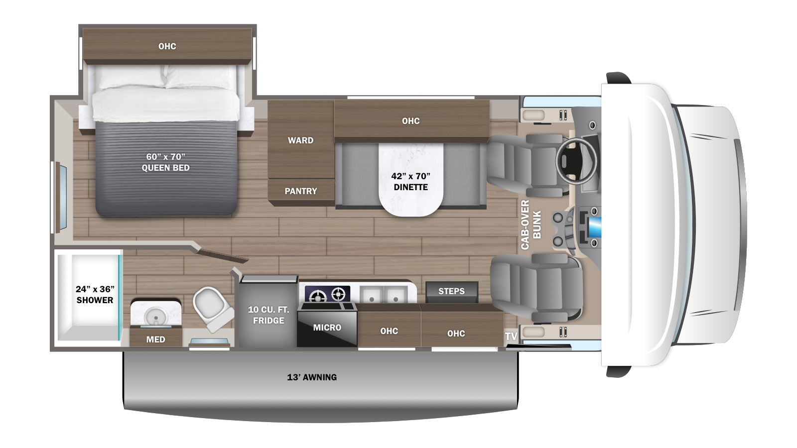 2024 Jayco Redhawk SE 22C - Floorplan 1