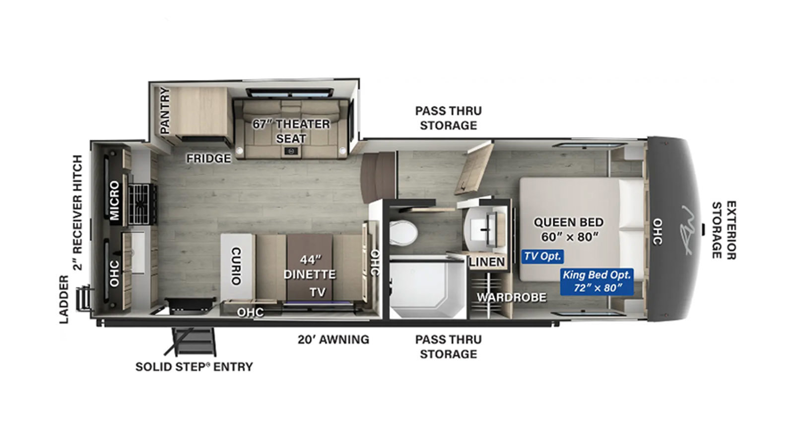 2025 FOREST RIVER ROCKWOOD SIGNATURE 282RK - Image 2