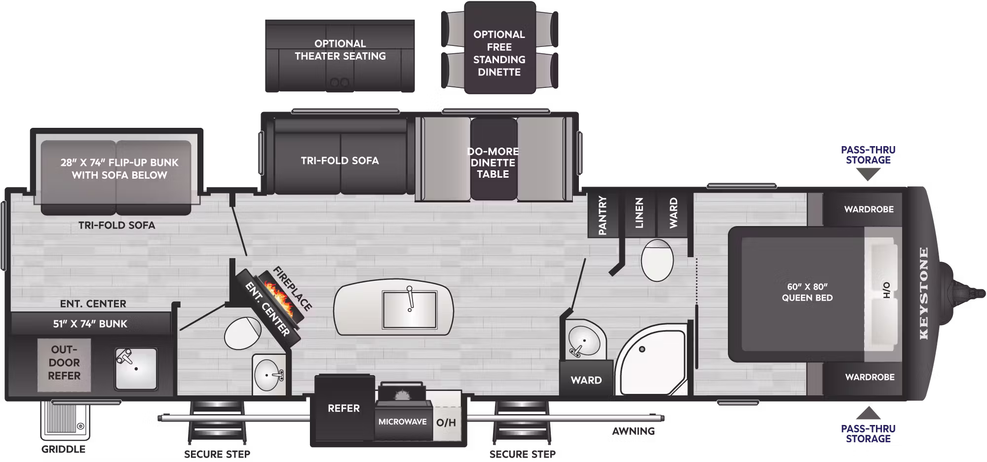 2026 Keystone Bullet Premium 330BKQ - Image 2