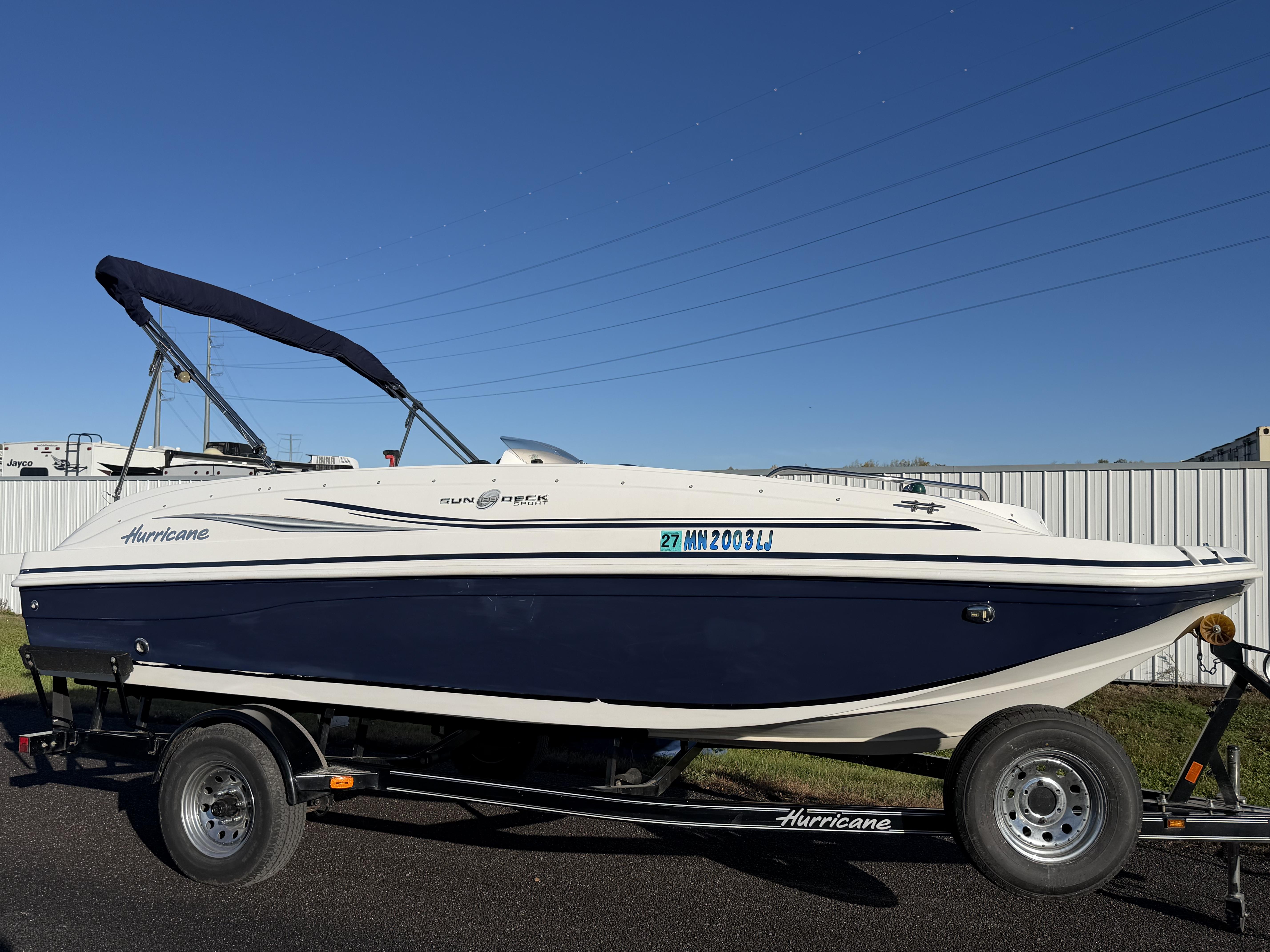 2014 HURRICANE SUN SPORT 188 - Image 1