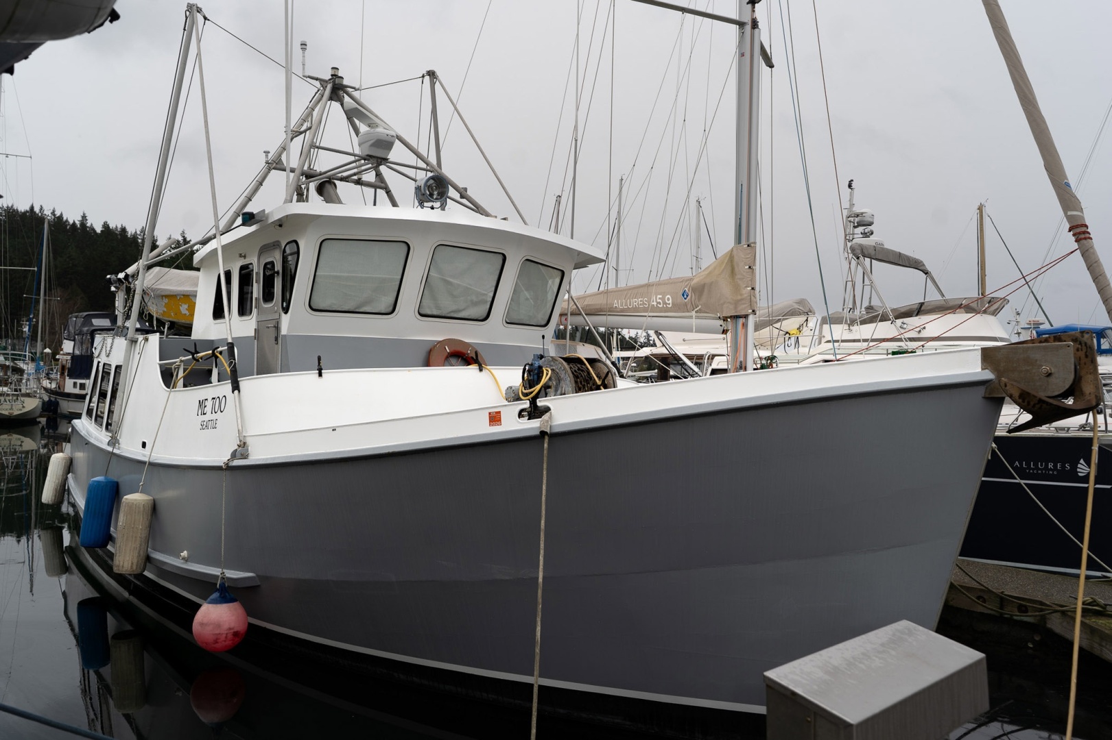 1997 Custom Steel Trawler 43 - Image 5