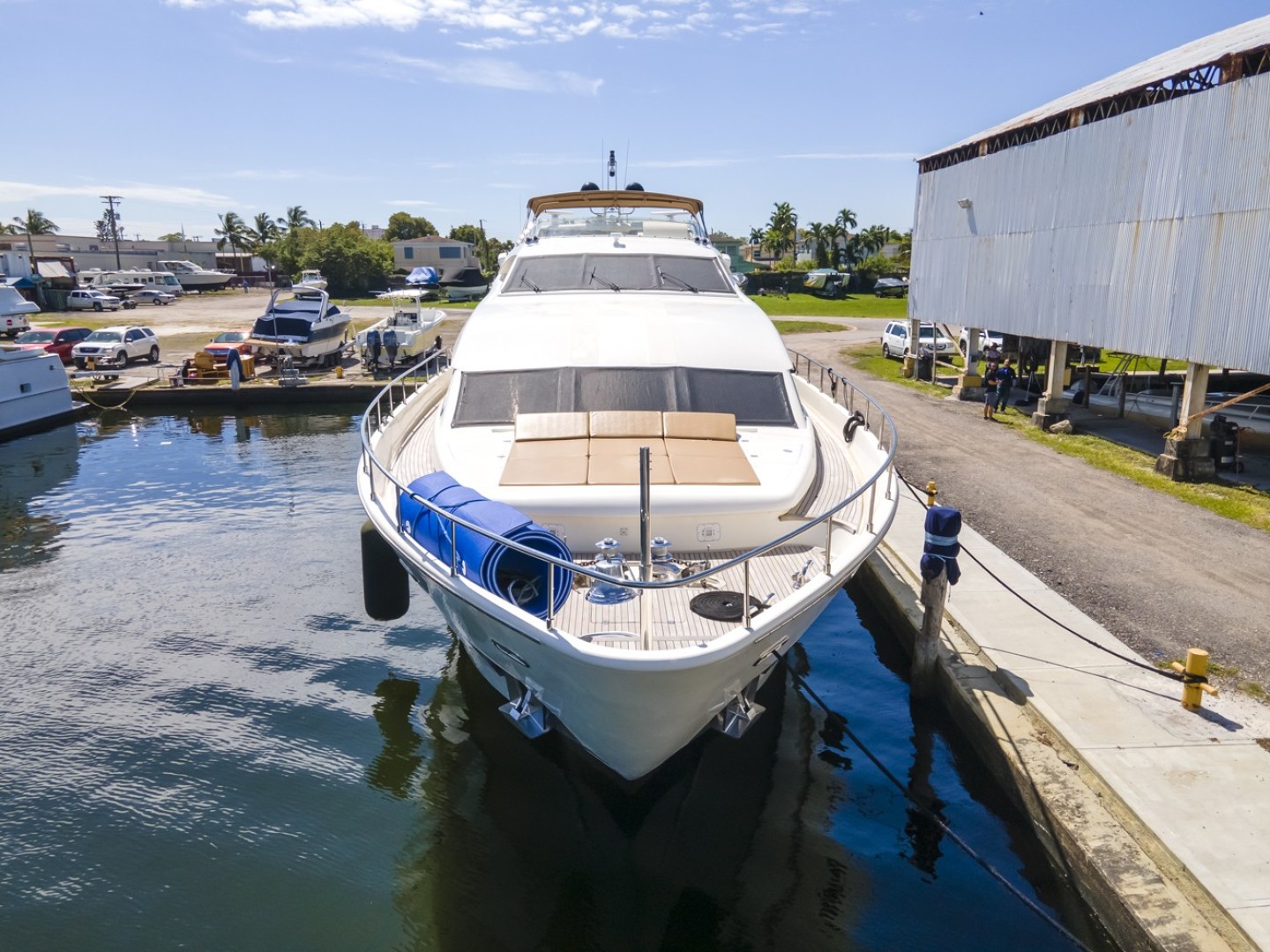 2000 Ferretti Yachts Custom Line 94 - Image 63